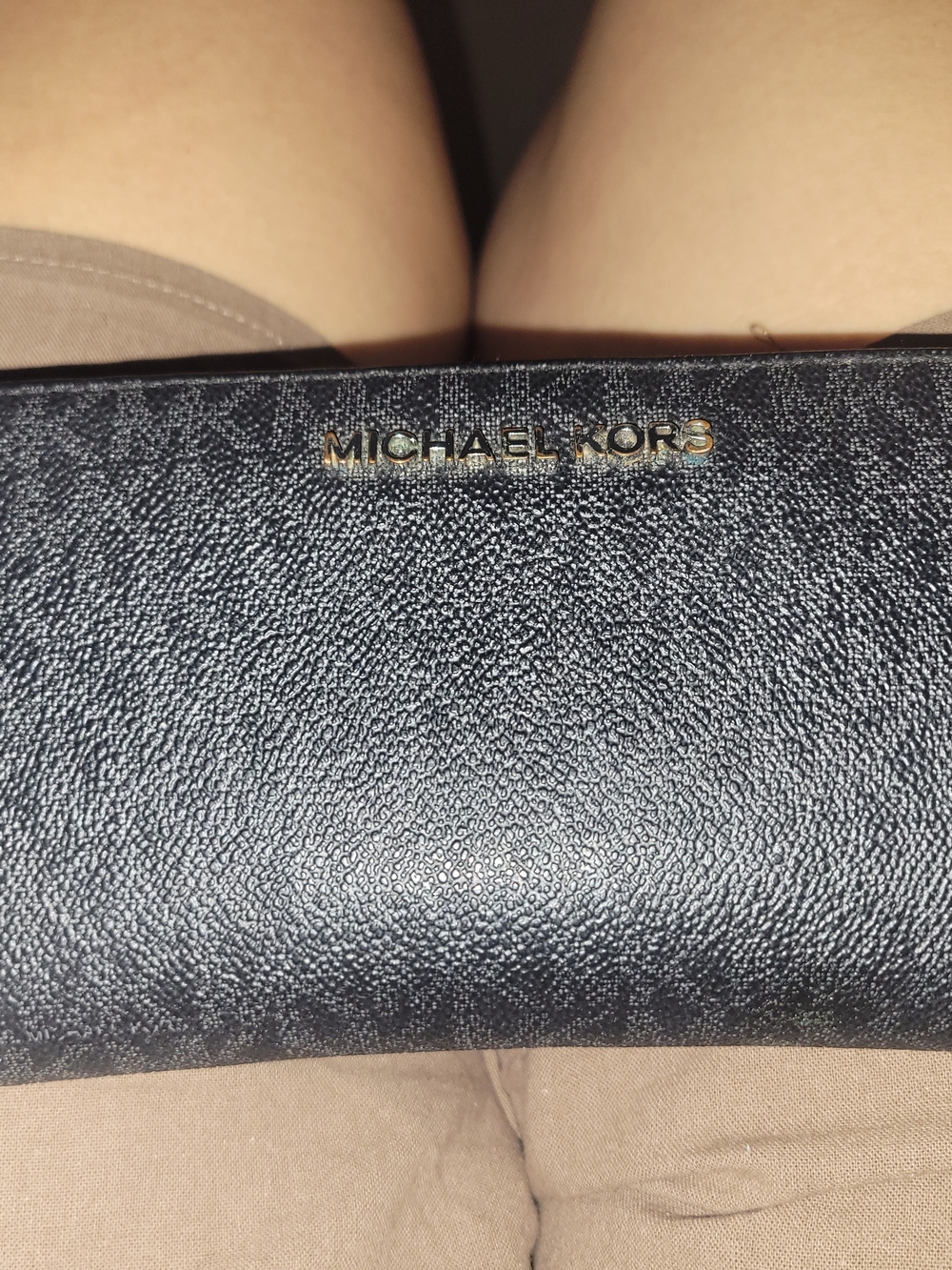 Michael Kors Black Saffiano Leather Wallet
